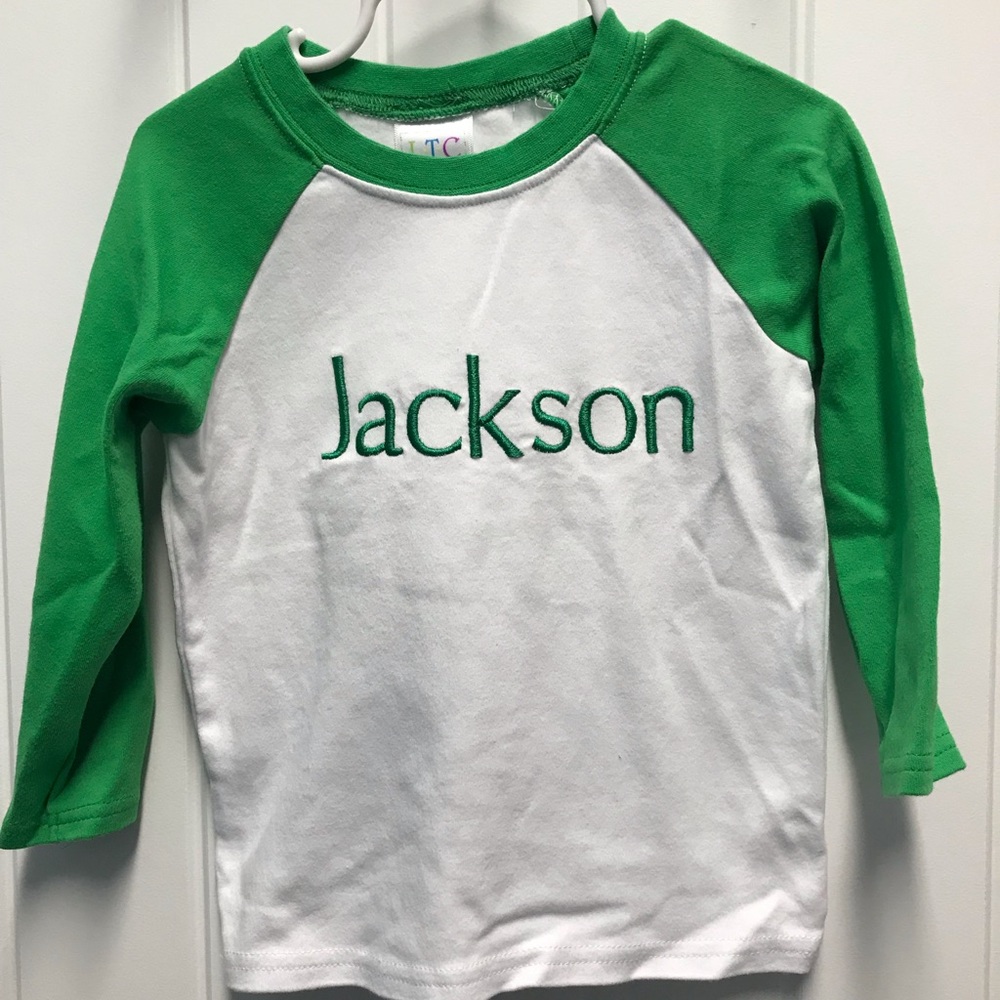 Raglan Tee with “Jackson”